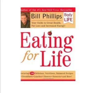 Eating for Life cookbook hardcover new